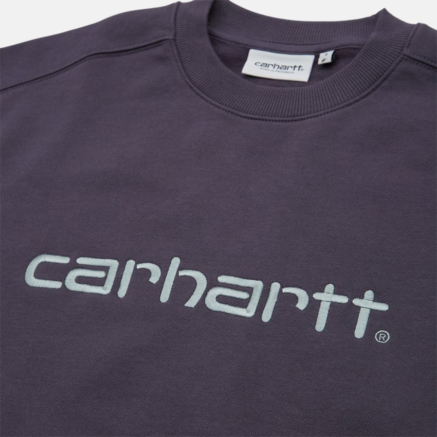 Carhartt WIP Women Sweatshirts W CARHARTT SWEAT I027475. MISTY SAGE
